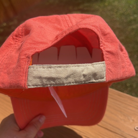 Tommy Bahama Orange Baseball Cap Hat with Pineapple main image 4